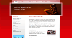 Desktop Screenshot of marinomarino.com
